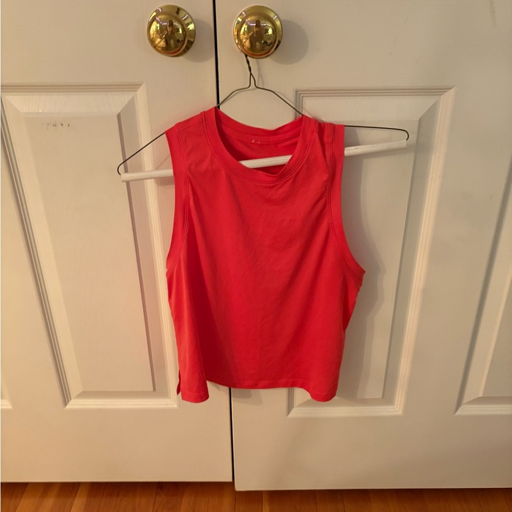 lululemon athletica Vibrant Red Tank Top